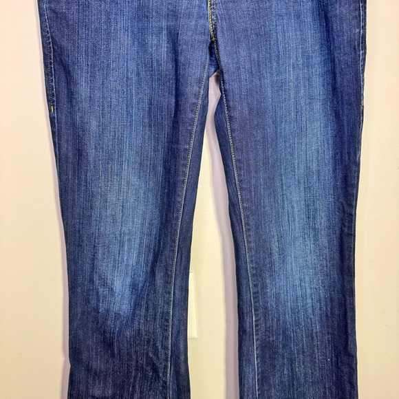 Levi's 633 Y2K Green Tab Eco Line Low Rise Bootcut Dark Wash Size 28 - Picture 4 of 13